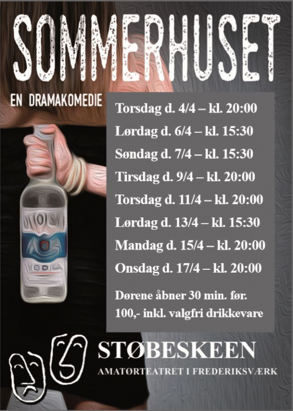 Forestillingsannonce/ Frederiksværk dask nyhed