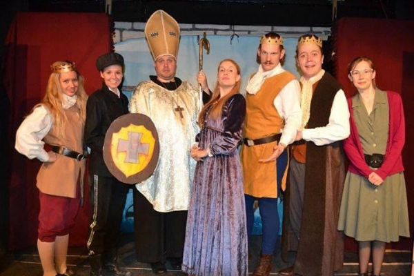 Audition til: Svend, Knud og Valdemar, Århus dask nyhed
