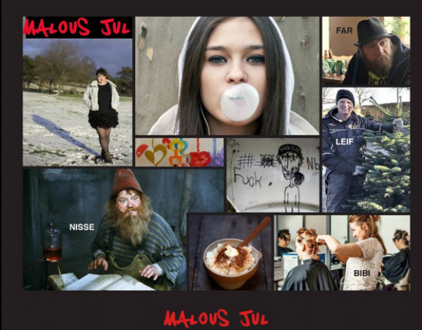 Spillefilmen Malous Jul takker af og vi takker dig dask nyhed