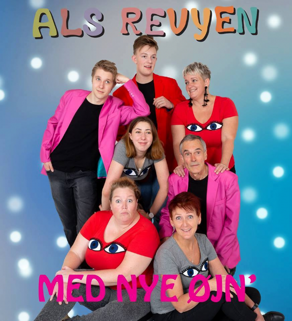 Forestillingsannonce/ Alsrevyen 2019 dask nyhed