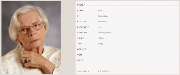 Viola er 90 år og vores alderspræsident på DASK-online dask nyhed