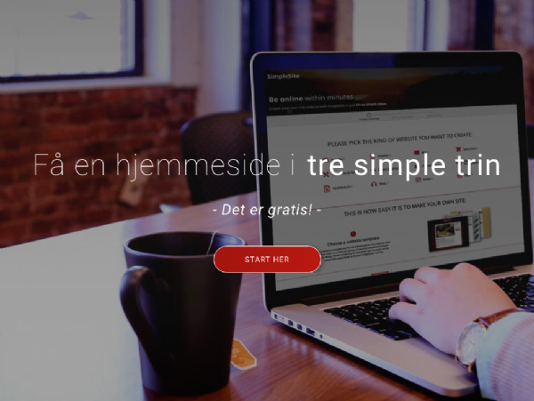 Opret GRATIS hjemmeside og få synligheden helt GRATIS dask nyhed